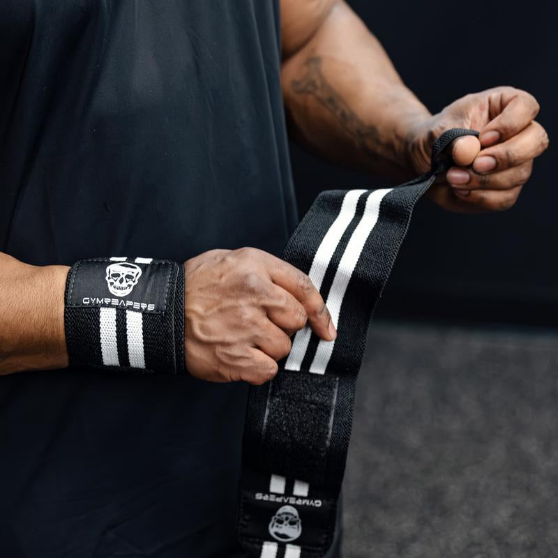 Gymreapers 18" Weightlifting Wrist Support - IPF, IPL, USPA & USAPL Approved, Enhanced Stitching, Durable Design, Heavy-Duty Thumb Loop