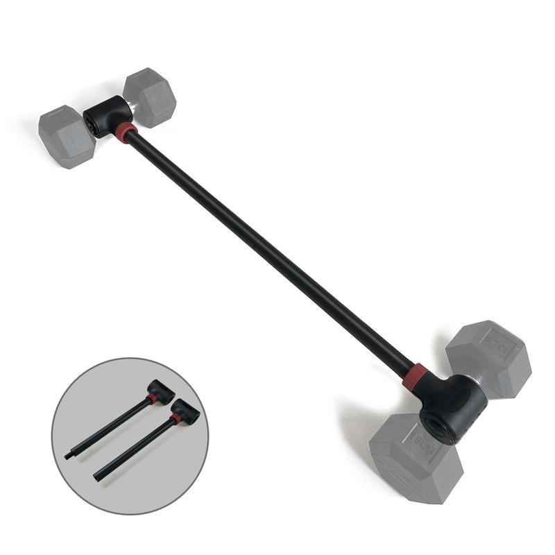 1PC Dumbbell Converter Bar, Adjustable Dumbbell to Barbell Converter, up to 200Lbs Weight Capacity, Space-Saving, Easy-To-Use Design for Home Gym and Fitness Enthusiasts