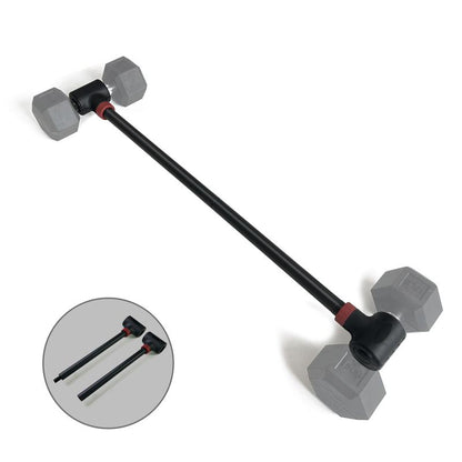 1PC Dumbbell Converter Bar, Adjustable Dumbbell to Barbell Converter, up to 200Lbs Weight Capacity, Space-Saving, Easy-To-Use Design for Home Gym and Fitness Enthusiasts