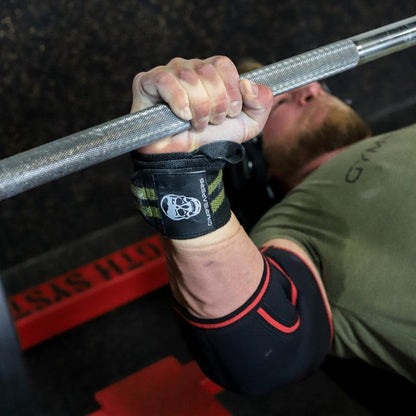 Gymreapers 18" Weightlifting Wrist Support - IPF, IPL, USPA & USAPL Approved, Enhanced Stitching, Durable Design, Heavy-Duty Thumb Loop